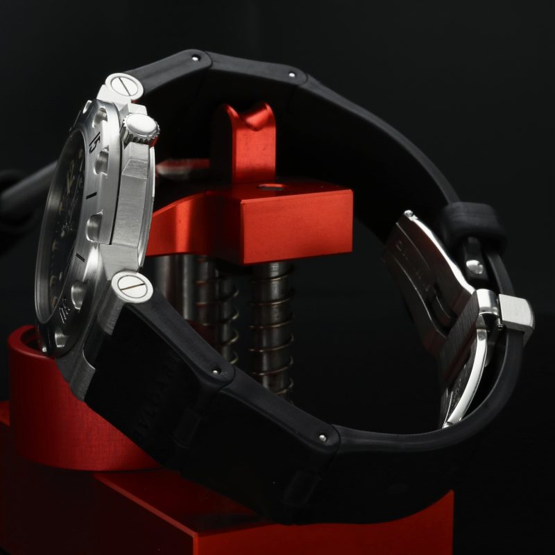 ca. 1998 Bulgari ref. SD 38 S Diagono Scuba Automatic 38 mm Box, Papers, COSC, Booklets, Serviced - Image 5