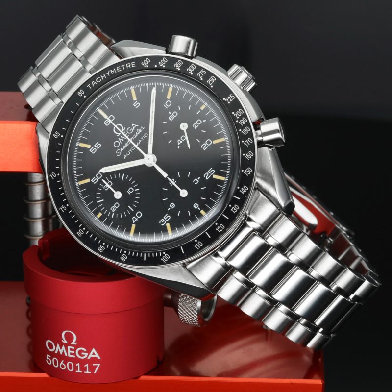 2000 Omega ref. 35105000 Speedmaster Automatic Reduced 39 mm Box+Card+Booklet - Image 5