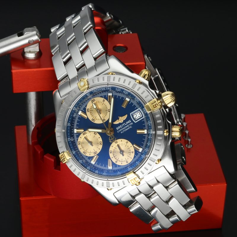 2004 Breitling ref. B13352 Chronomat Two-Tone Automatic 39 mm Box, Papers, Booklet, Breitling Serviced - Image 4