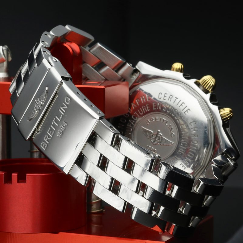2004 Breitling ref. B13352 Chronomat Two-Tone Automatic 39 mm Box, Papers, Booklet, Breitling Serviced - Image 7
