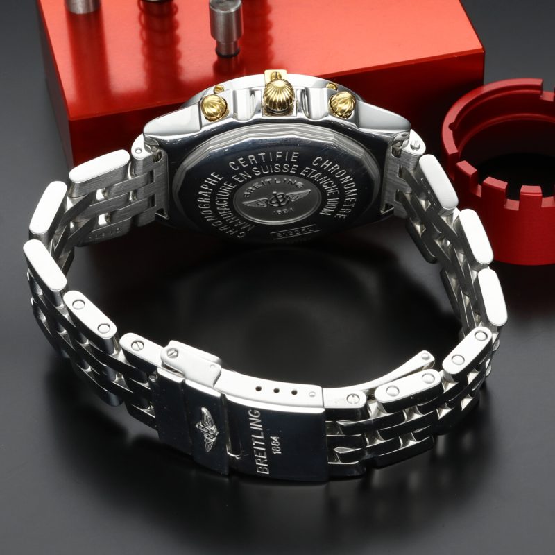 2004 Breitling ref. B13352 Chronomat Two-Tone Automatic 39 mm Box, Papers, Booklet, Breitling Serviced - Image 10