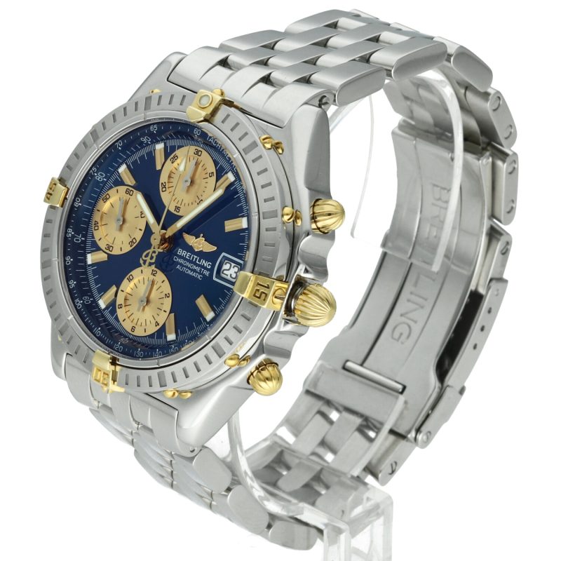 2004 Breitling ref. B13352 Chronomat Two-Tone Automatic 39 mm Box, Papers, Booklet, Breitling Serviced - Image 2
