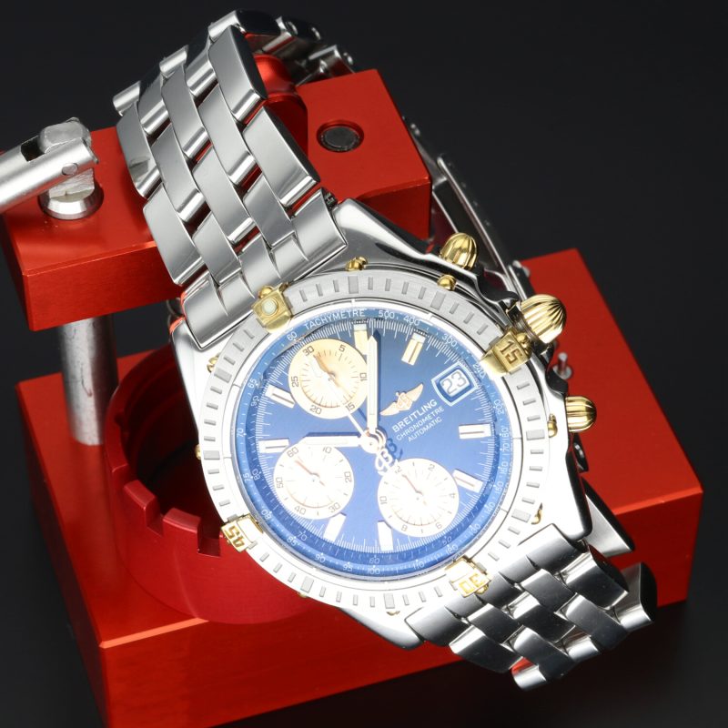 2004 Breitling ref. B13352 Chronomat Two-Tone Automatic 39 mm Box, Papers, Booklet, Breitling Serviced - Image 11