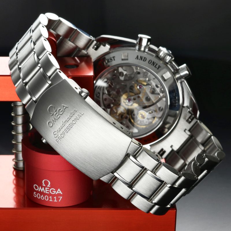 2004 Omega Speedmaster Professional Moonwatch Moonphase 3576.50.00 Manual Wind Moon Phases Omega Serviced with Box and Warranty - Image 7