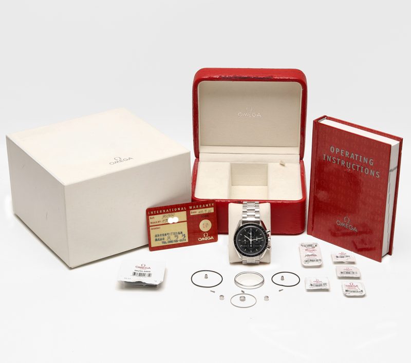 2004 Omega Speedmaster Professional Moonwatch Moonphase 3576.50.00 Manual Wind Moon Phases Omega Serviced with Box and Warranty - Image 16