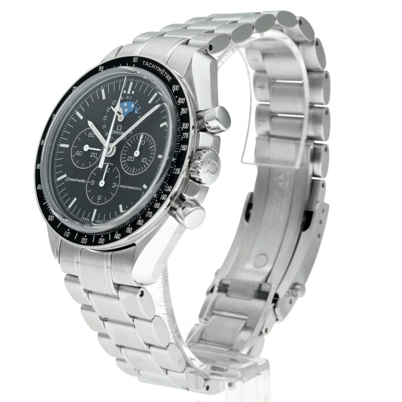 2004 Omega Speedmaster Professional Moonwatch Moonphase 3576.50.00 Manual Wind Moon Phases Omega Serviced with Box and Warranty - Image 2