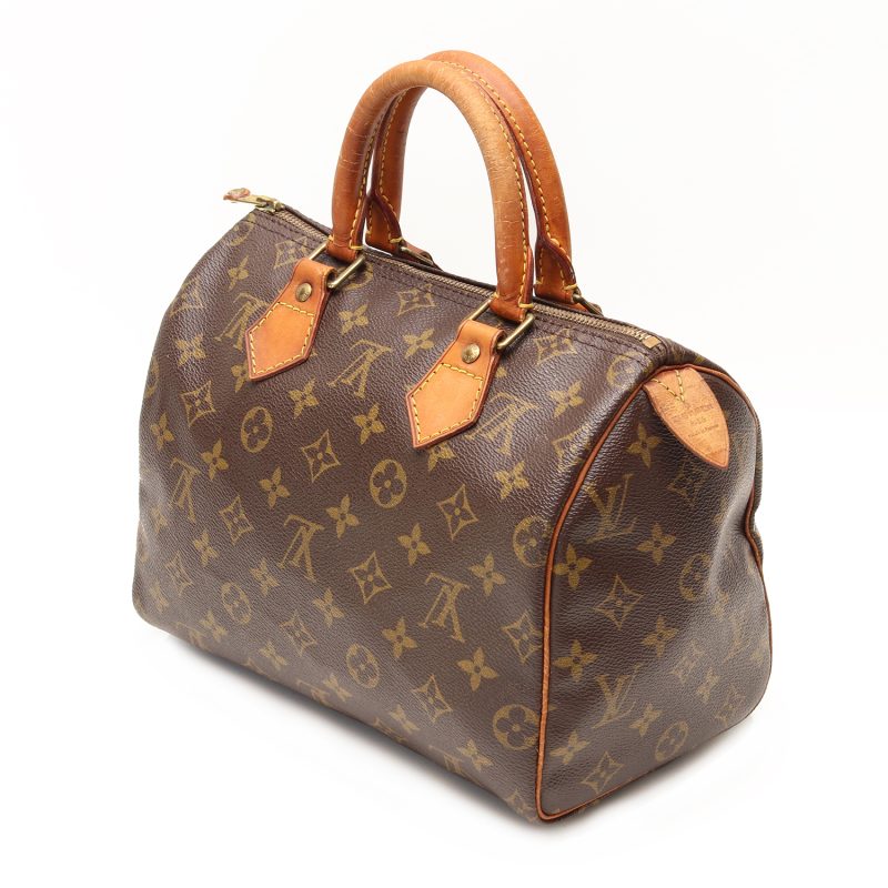 Louis Vuitton Speedy 25 Monogram Canvas M41528 Pre-Loved with Certificate of Authenticity - Image 3