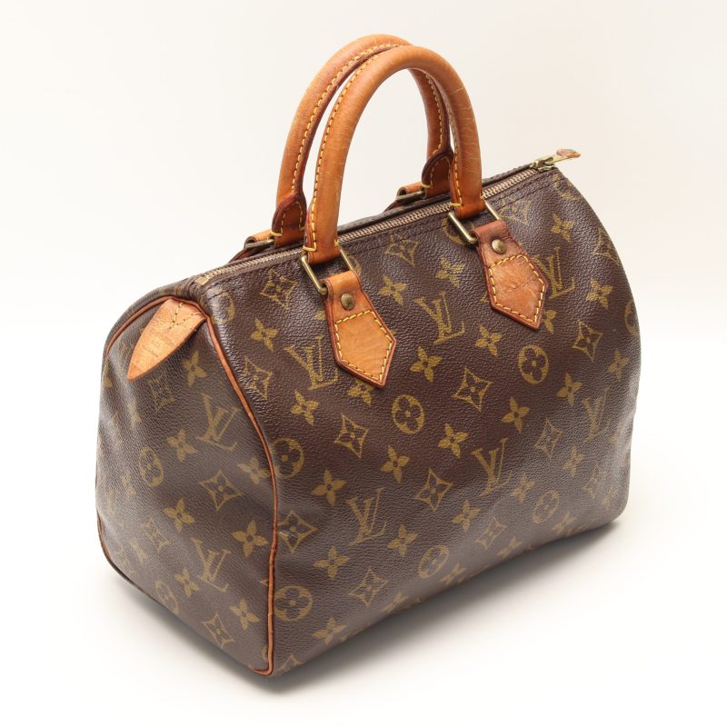 Louis Vuitton Speedy 25 Monogram Canvas M41528 Pre-Loved with Certificate of Authenticity - Image 4