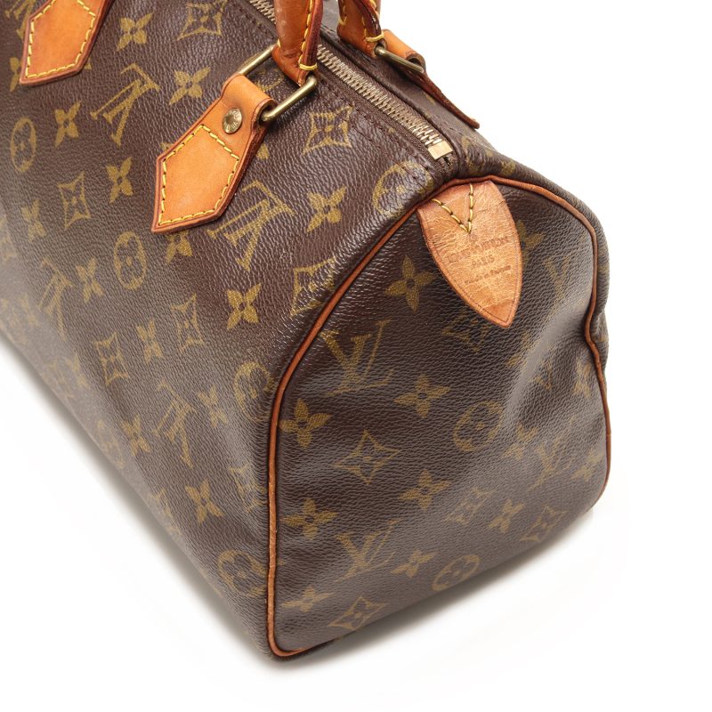 Louis Vuitton Speedy 25 Monogram Canvas M41528 Pre-Loved with Certificate of Authenticity - Image 9