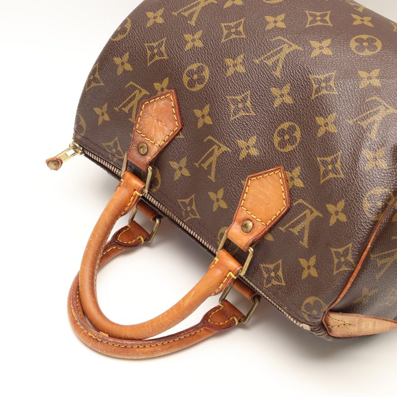 Louis Vuitton Speedy 25 Monogram Canvas M41528 Pre-Loved with Certificate of Authenticity - Image 13