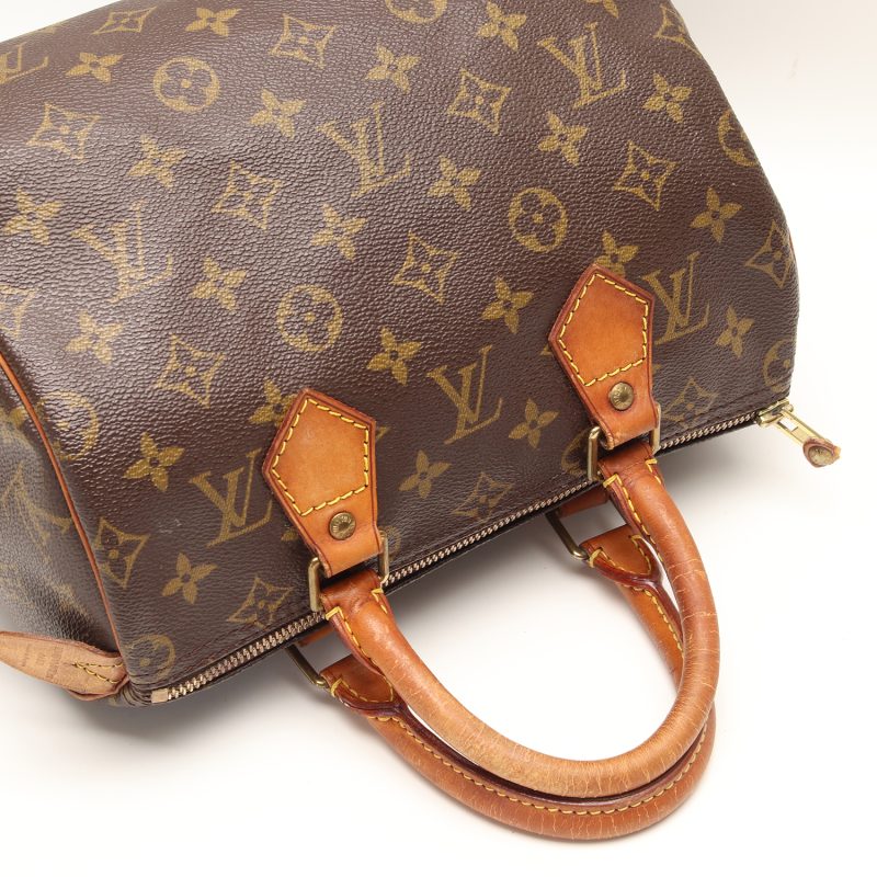 Louis Vuitton Speedy 25 Monogram Canvas M41528 Pre-Loved with Certificate of Authenticity - Image 14
