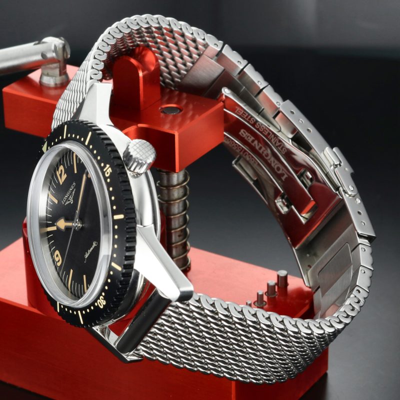 ca. 2022 Longines Heritage Skin Diver L2.822.4.56.6 - Iconic 42mm Automatic Dive Watch - Full-set - Image 6
