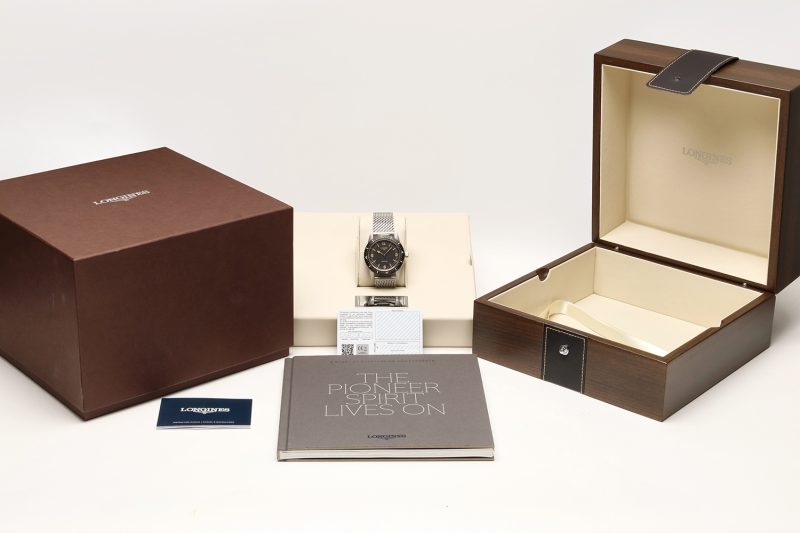 ca. 2022 Longines Heritage Skin Diver L2.822.4.56.6 - Iconic 42mm Automatic Dive Watch - Full-set - Image 17