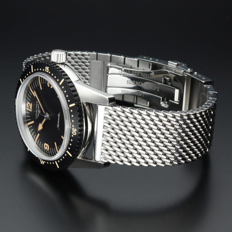 ca. 2022 Longines Heritage Skin Diver L2.822.4.56.6 - Iconic 42mm Automatic Dive Watch - Full-set - Image 15