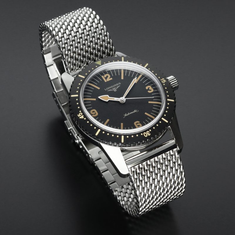ca. 2022 Longines Heritage Skin Diver L2.822.4.56.6 - Iconic 42mm Automatic Dive Watch - Full-set - Image 14