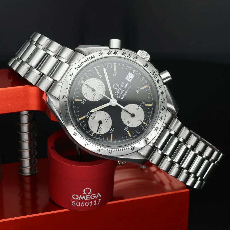 1997 Omega Speedmaster Panda 35115000 Automatic 39 mm Box - Papers - Omega Serviced - Image 4