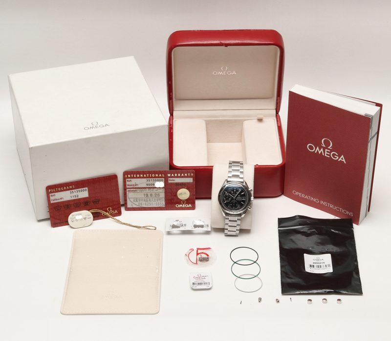 2007 Omega ref. 35135000 Speedmaster Date Reduced Automatic 39 mm Full Set - Omega Serviced - Image 16