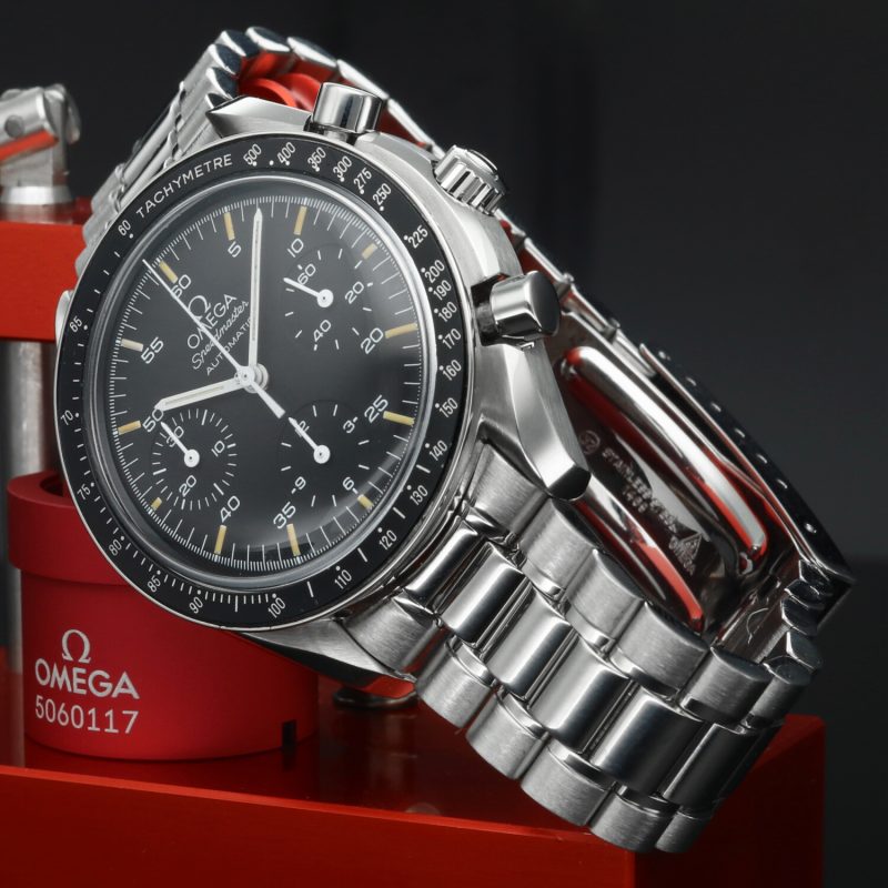 c. 1993 Omega ref. 35105000 Speedmaster Automatic Reduced 39 mm - Omega Serviced - Image 3