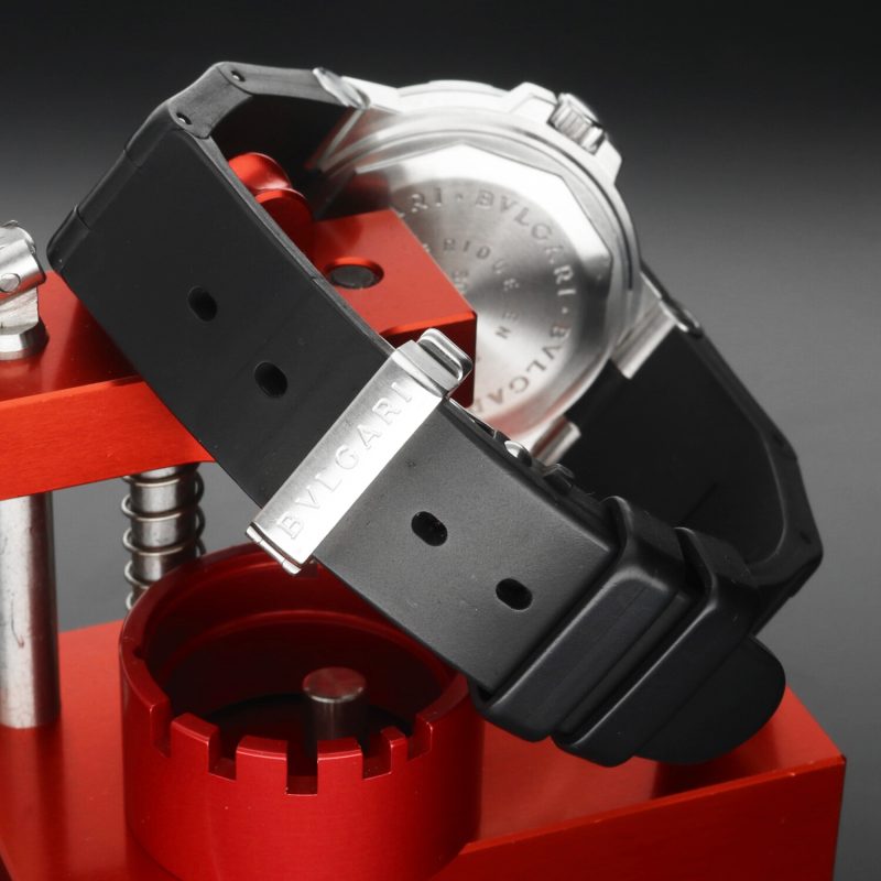 1999 Bulgari Diagono Scuba SD38S Automatic Stainless Steel Complete with Box and Papers - Image 7
