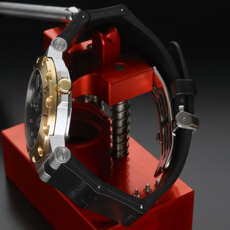 2001 Bulgari Diagono Scuba SD38SG Automatic 38mm Steel & Gold - NOS Condition - Image 5