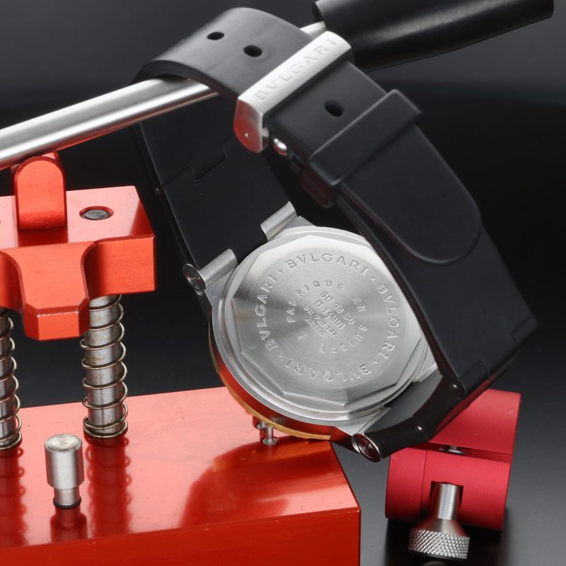 2001 Bulgari Diagono Scuba SD38SG Automatic 38mm Steel & Gold - NOS Condition - Image 10