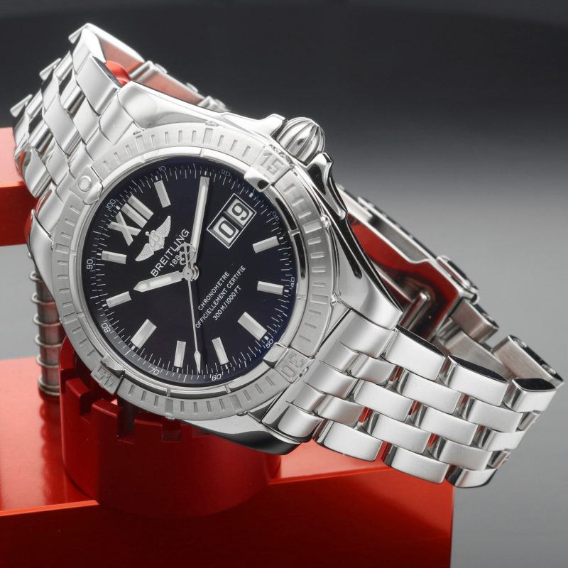 2007 Breitling Cockpit A49350 Automatic 41mm Complete Set NOS Condition - Image 2