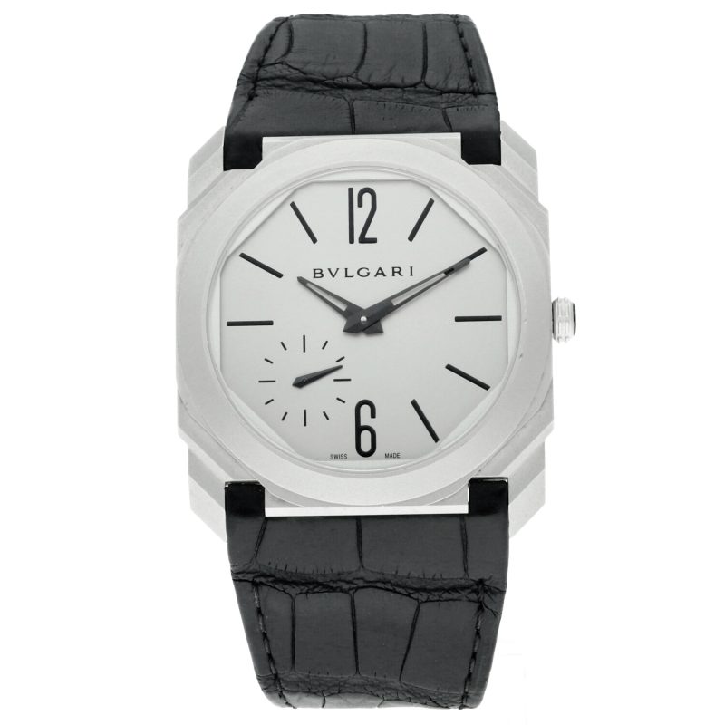 2020 Bulgari Octo Finissimo 103035 Automatico 40mm Quadrante Argento Full Set - immagine 16