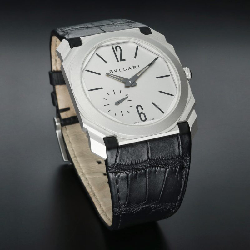 2020 Bulgari Octo Finissimo 103035 Automatico 40mm Quadrante Argento Full Set - immagine 11