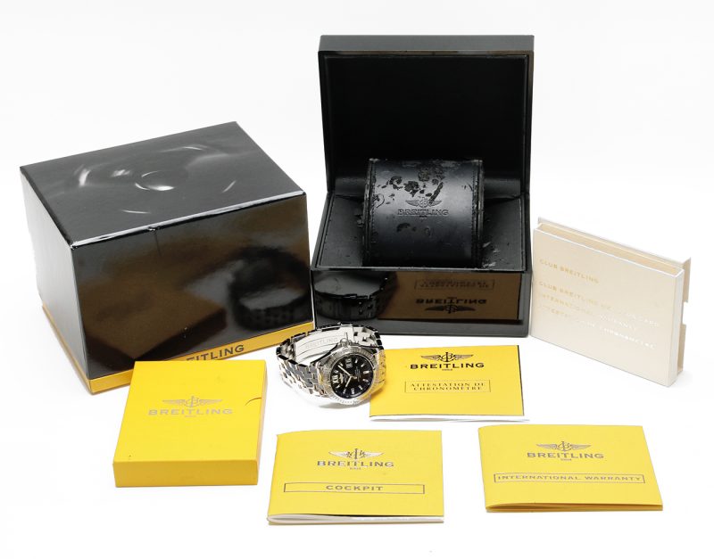 2007 Breitling Cockpit A49350 Automatic 41mm Complete Set NOS Condition - Image 16