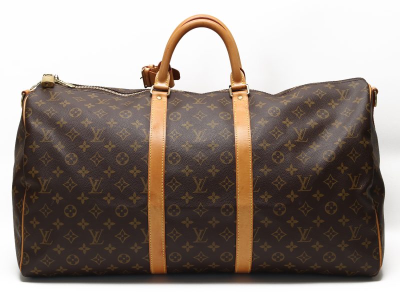 Travel Bag Louis Vuitton Keepall 55 Monogram Canvas M41424 - Image 5
