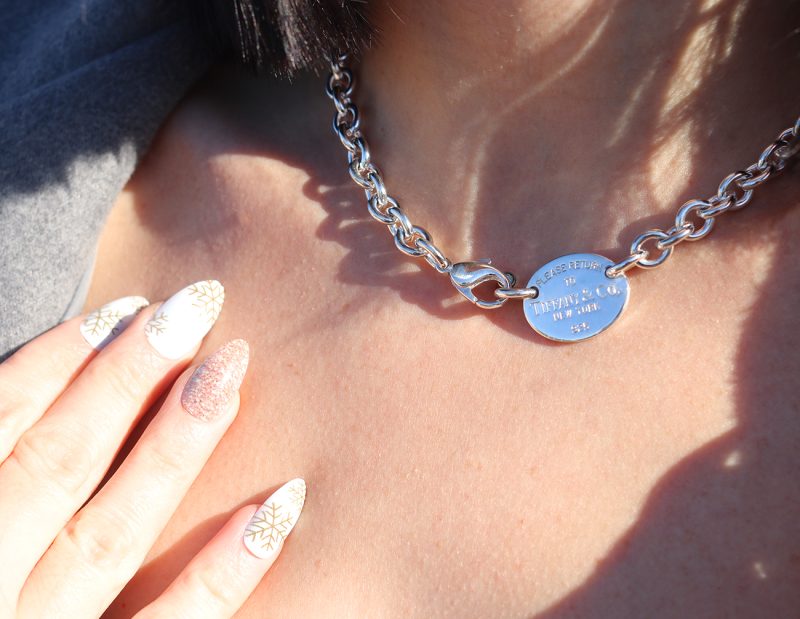 Tiffany Return to Tiffany Oval Tag 925 Sterling Necklace - Image 3