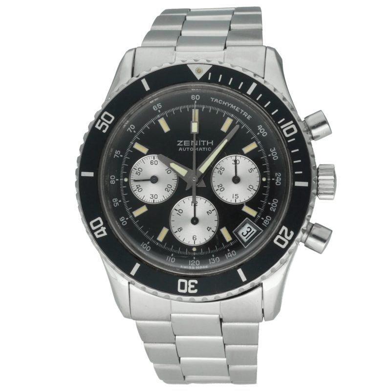 c. 1989 Zenith El Primero De Luca Prima Serie 01.0042.400 Automatic 40mm Box and Papers - Image 15