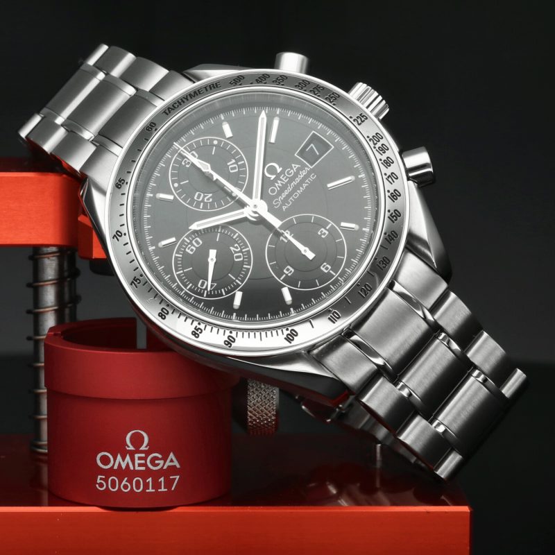 c. 2005 Omega Speedmaster Date Reduced 35135000 Automatico 39mm - immagine 2