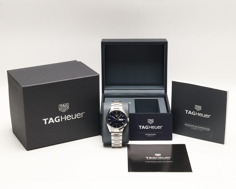 2022 TAG Heuer Carrera Calibre 5 Day & Date WBN2012.BA0640 Automatic 41mm Full Set - Image 16