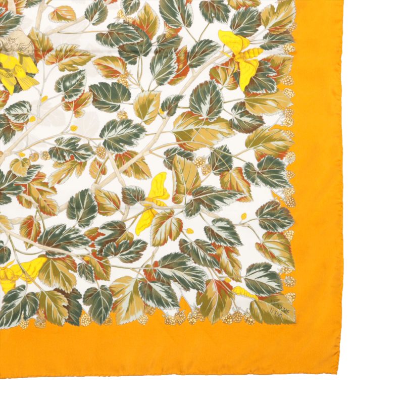 Hermès Carré 90 L'Arbre De Soie 100% Silk Scarf - Image 6