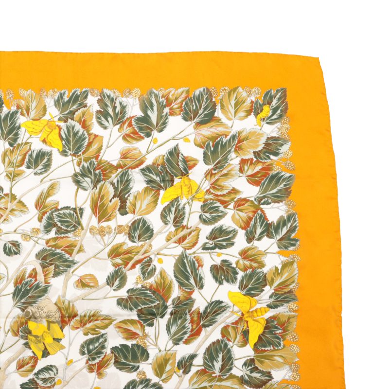 Hermès Carré 90 L'Arbre De Soie 100% Silk Scarf - Image 7