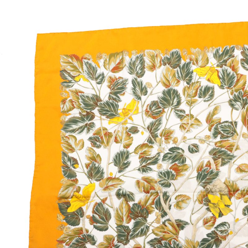 Hermès Carré 90 L'Arbre De Soie 100% Silk Scarf - Image 8