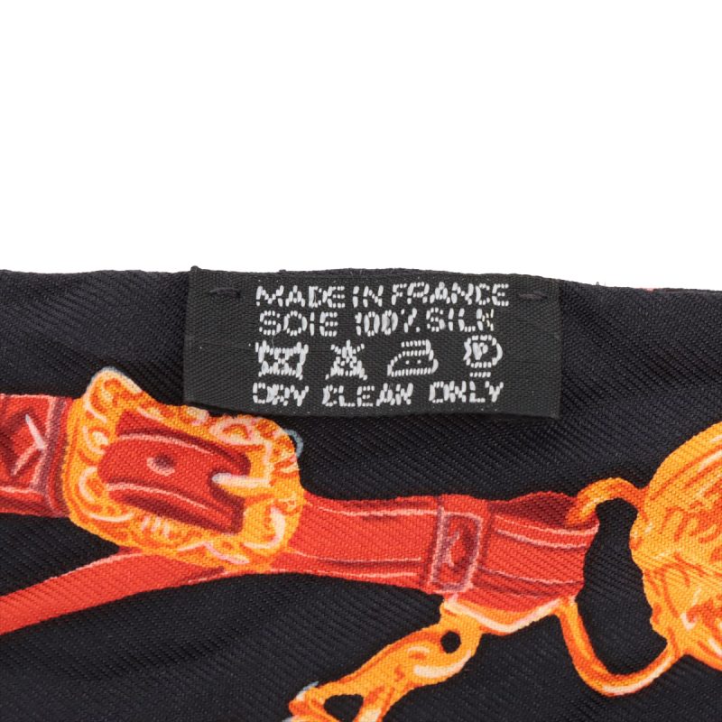 Foulard Hermès Twilly Brides De Gala 100% Seta - immagine 7