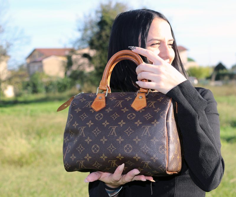 Louis Vuitton Speedy 25 Monogram M41528 2001 Pre-Loved - Image 4