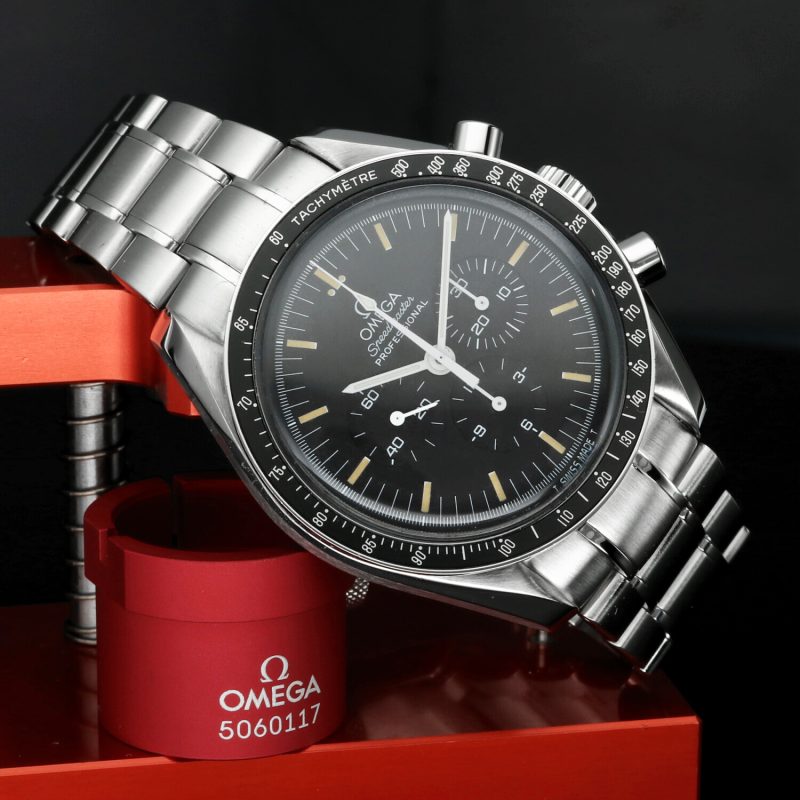 1996 Omega Speedmaster Professional Moonwatch 35905000 Box and Papers - Fully Serviced by Omega - Image 2