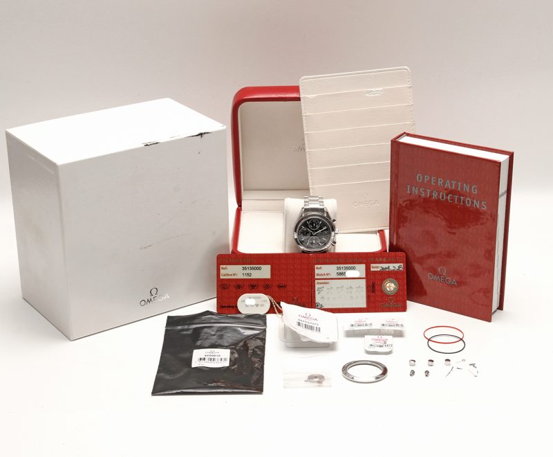 2004 Omega Speedmaster Date Reduced 35135000 Automatic 39mm Full Set - Fully Serviced by Omega - Image 16