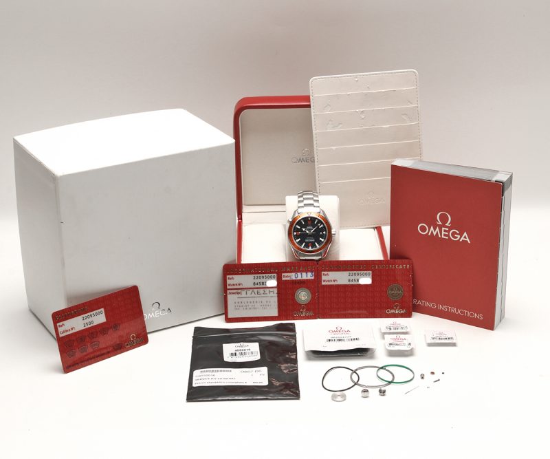 2013 Omega Seamaster Planet Ocean 22095000 Automatic 42mm Full Set - Fully Serviced by Omega - Image 16