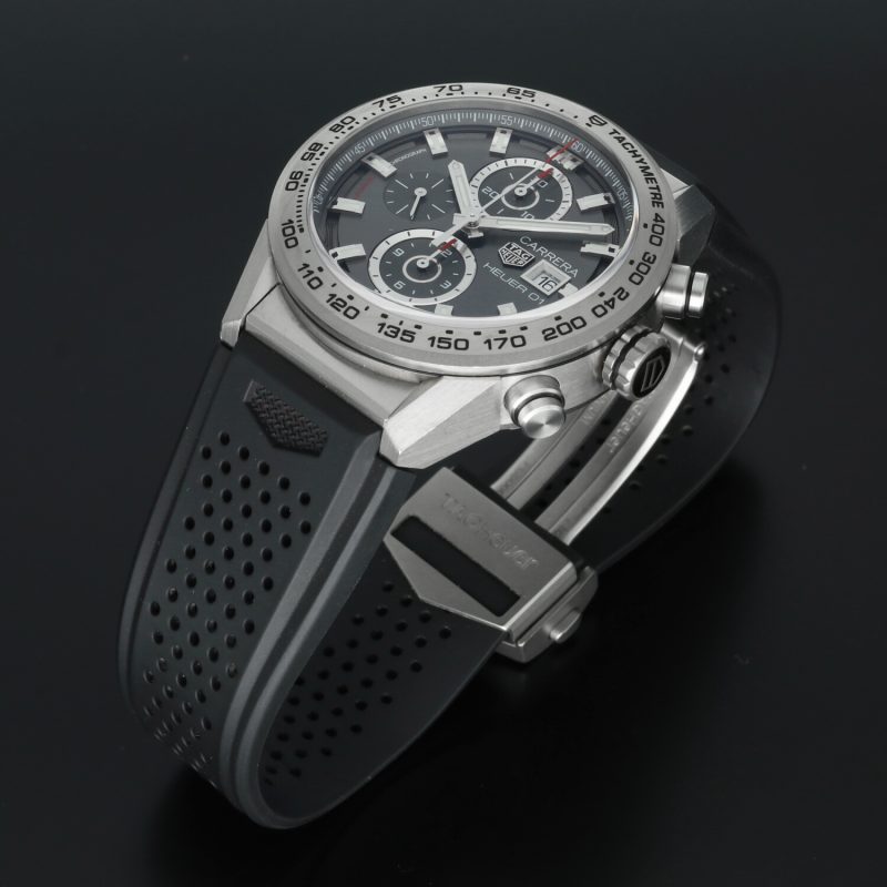 2020 TAG Heuer Carrera Calibre Heuer 01 CAR208Z.FT6046 Automatic Titanium 43mm - Full Set - Image 12