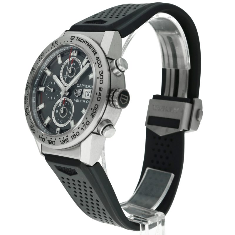 2020 TAG Heuer Carrera Calibre Heuer 01 CAR208Z.FT6046 Automatic Titanium 43mm - Full Set - Image 15