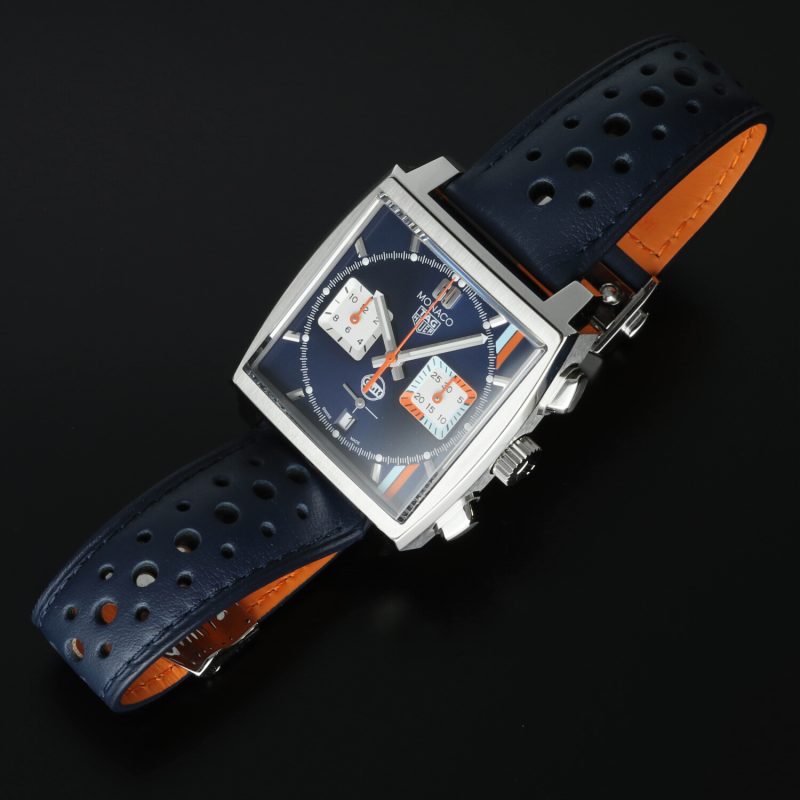 2023 Unworn TAG Heuer Monaco Chronograph x Gulf CBL2115.FC6494 Automatic 39mm - Image 13