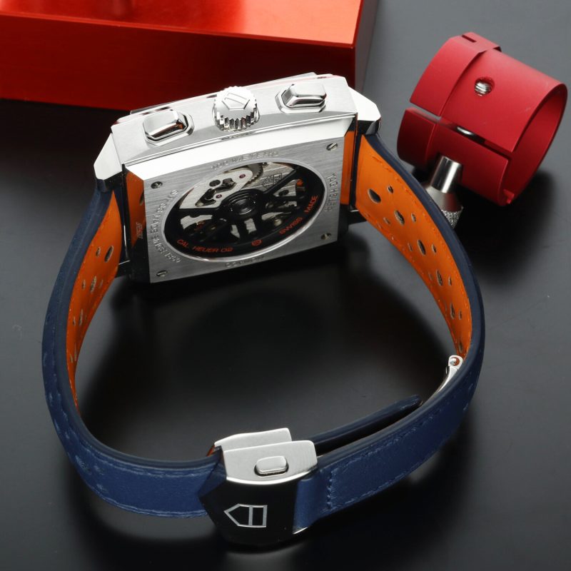 2023 Unworn TAG Heuer Monaco Chronograph x Gulf CBL2115.FC6494 Automatic 39mm - Image 11