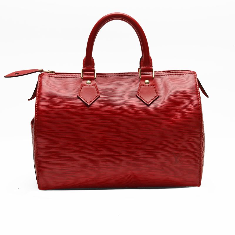 Louis Vuitton Speedy 25 Epi Castilian Red M43017 1993 Pre-Loved - Image 8