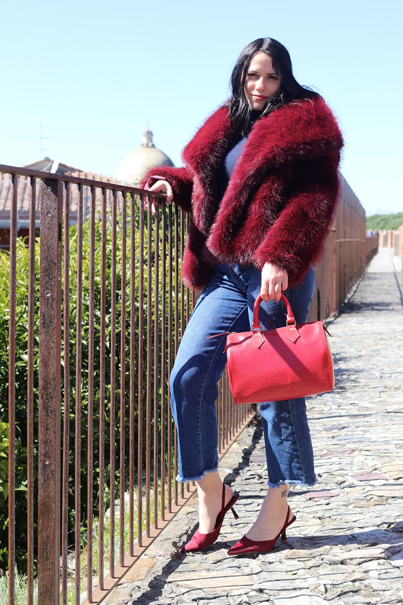 Louis Vuitton Speedy 25 Epi Castilian Red M43017 1993 Pre-Loved - Image 5