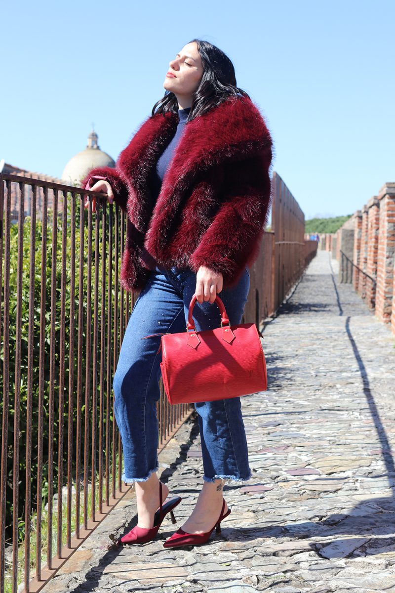 Louis Vuitton Speedy 25 Epi Castilian Red M43017 1993 Pre-Loved - Image 6