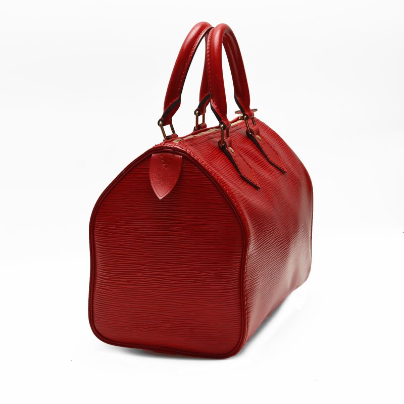 Louis Vuitton Speedy 25 Epi Castilian Red M43017 1993 Pre-Loved - Image 9